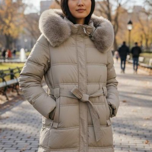 Куртка DKNSEL (46-56) 76716 beige (зима) DKNSEL 76716 beige