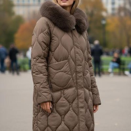 Куртка DKNSEL (46-56) 76725 brown (зима) DKNSEL 76725 brown