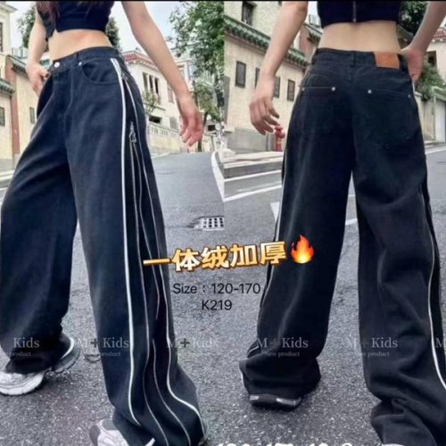 Джинсы SunnyTot (120-170) K219 black (деми) SunnyTot K219 black