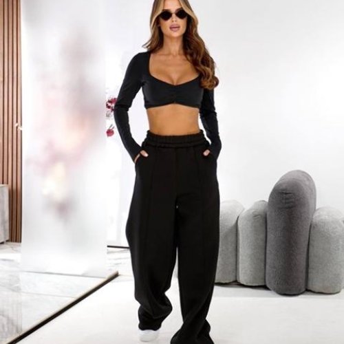 Штаны спорт BAT (42-46) 116 black (зима) BAT 116 black