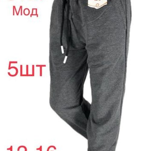 Штаны спорт Надийка (12-16) ND503-3127 grey (деми) Надийка ND503-3127 grey