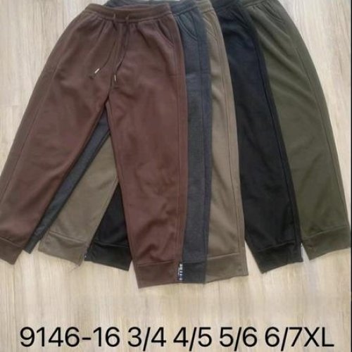 Штаны спорт Hoan (3XL-7XL) 9146016 mix (зима) Hoan 9146016 mix