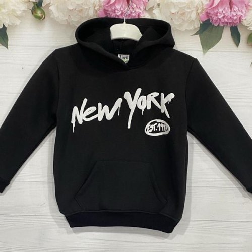 Худи Miki Maki (9-12) 4226-1 black (зима) Miki Maki 4226-1 black