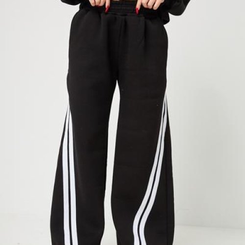 Штаны спорт Miki Maki (140-164) MM529 black (зима) Miki Maki MM529 black