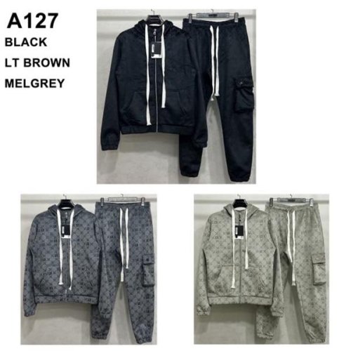 Костюм спорт Ale-Ate (M-3XL) A127 khaki (зима) Ale-Ate A127 khaki