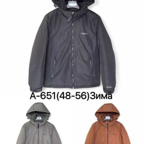 Куртка Ale-Ate (48-56) A651 black (зима) Ale-Ate A651 black