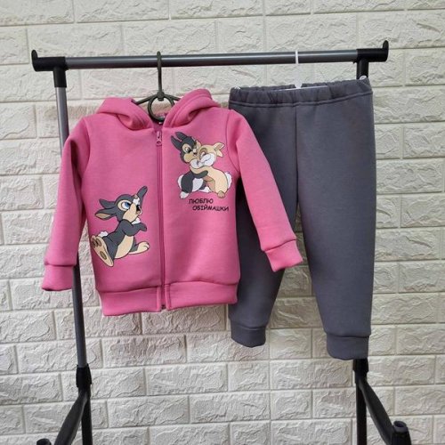 Костюм спорт Proschenko (1-3) PR605 pink (зима) Proschenko PR605 pink