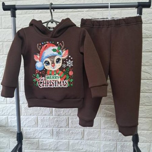 Костюм спорт Proschenko (104-116) PR647 brown (зима) Proschenko PR647 brown