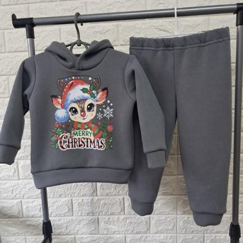 Костюм спорт Proschenko (104-116) PR648 grey (зима) Proschenko PR648 grey