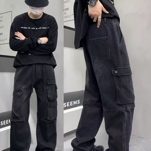 Джинсы God Baron (28-33) F38-1 black (зима) God Baron F38-1 black