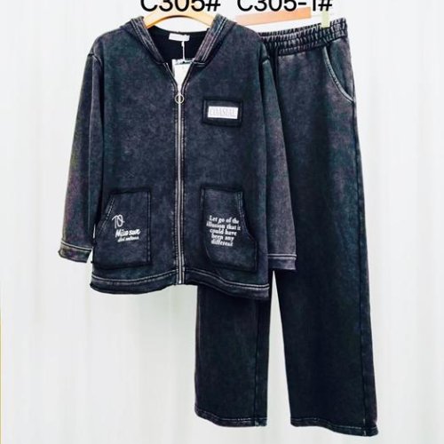 Костюм Kaffir Lily (2XL-5XL) C305-2 d.grey (деми) Kaffir Lily C305-2 d.grey