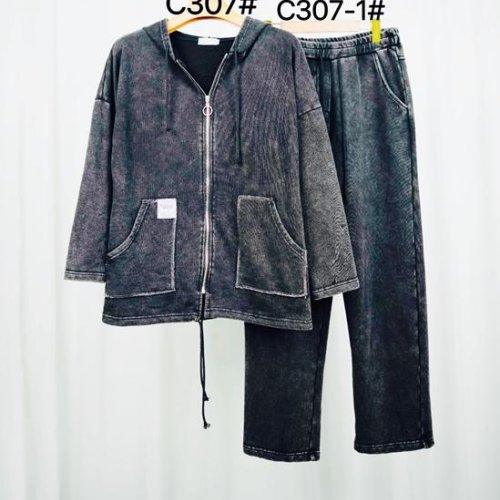 Кофта спорт Kaffir Lily (2XL-5XL) C307 grey (деми) Kaffir Lily C307 grey