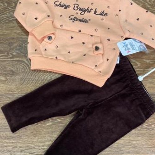 Костюм спорт Proschenko (0.9-2) PR687 peach (зима) Proschenko PR687 peach