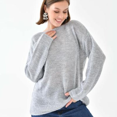 Свитер Karon (42-46) 8171 grey (зима) Karon 8171 grey