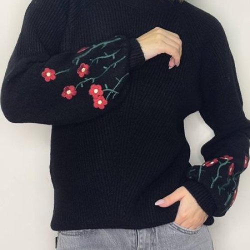 Свитер Kosta (42-48) 5615 black (зима) Kosta 5615 black