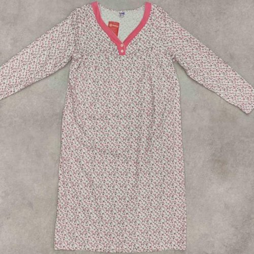 Ночнушка Samo (48-56) 484 white-coral (зима) Samo 484 white-coral