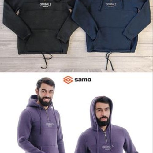 Худи Samo (48-56) 8137 black (зима) Samo 8137 black