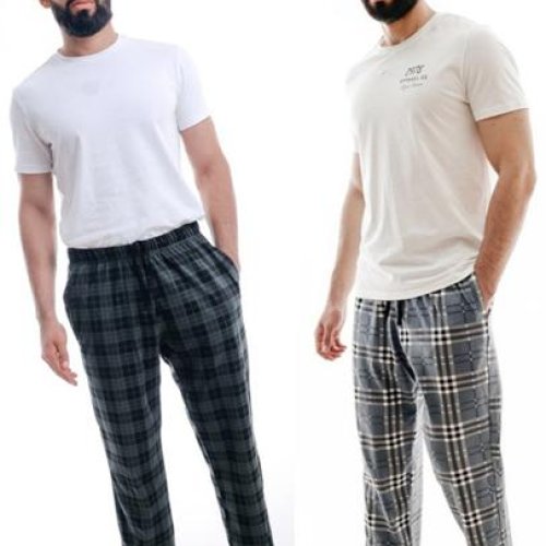 Штаны Samo (48-56) 8600 grey-beige (деми) Samo 8600 grey-beige