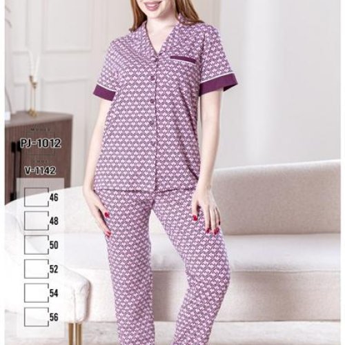 Костюм Samo (46-56) PJ1012 pink (лето) Samo PJ1012 pink