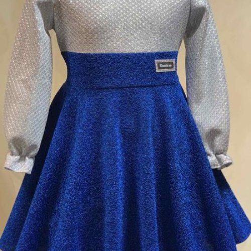 Платье Safi (104-116) M228 blue (деми) Safi M228 blue