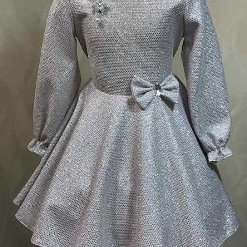 Платье Safi (104-116) M235 silver (деми) Safi M235 silver