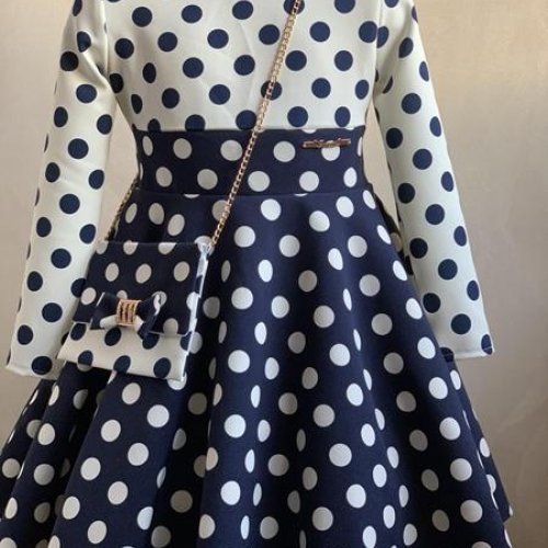 Платье Safi (122-134) M260 navy (деми) Safi M260 navy