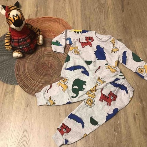 Пижама Safi (8-12) M306 l.grey (зима) Safi M306 l.grey