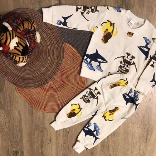 Пижама Safi (8-12) M323 white (зима) Safi M323 white