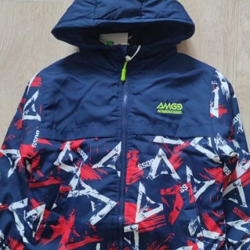 Куртка Flong (4-8) 3001 navy-red (деми) Flong 3001 navy-red