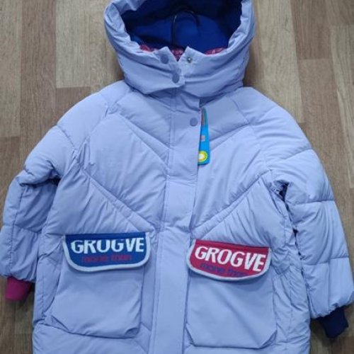 Куртка Flong (11-14) 7236 l.blue (зима) Flong 7236 l.blue