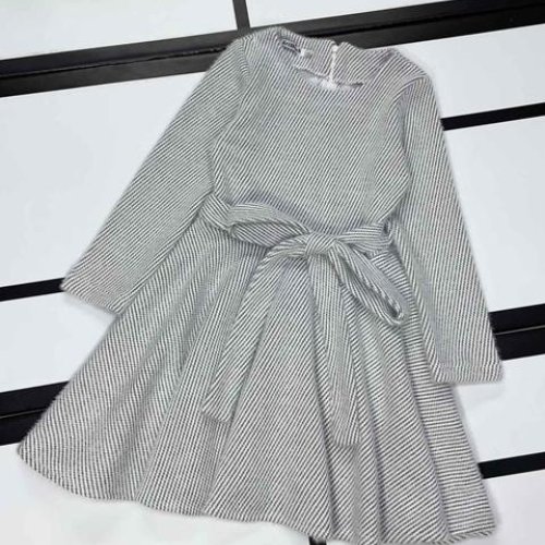 Платье Kosmy (128-152) 593 l.grey (зима) Kosmy 593 l.grey