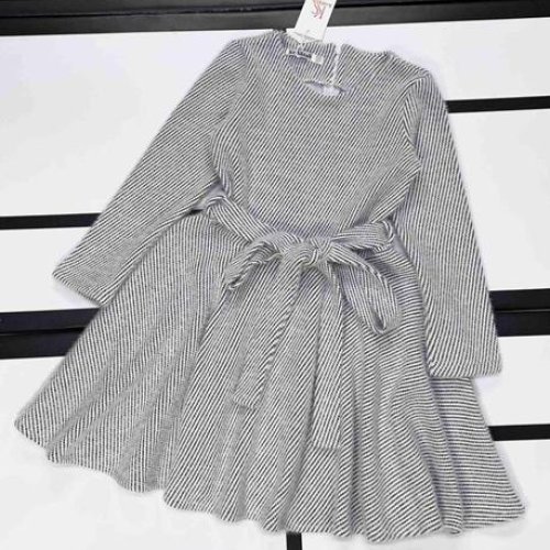 Платье Kosmy (128-152) 593 d.grey (зима) Kosmy 593 d.grey