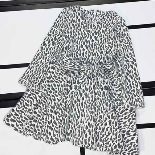 Платье Kosmy (128-152) 593 grey (зима) Kosmy 593 grey