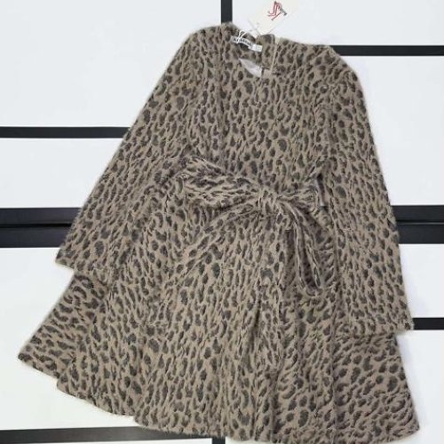 Платье Kosmy (128-152) 593 d.brown (зима) Kosmy 593 d.brown