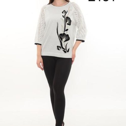 Свитер Julia (52-54) 2161 white (деми) Julia 2161 white