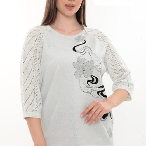 Свитер Julia (52-54) 2224 white (деми) Julia 2224 white