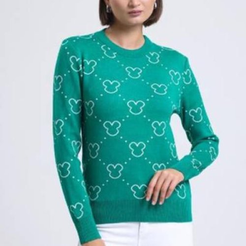 Свитер Julia (48-52) 2321 green (зима) Julia 2321 green