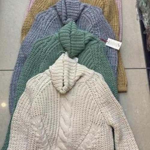 Свитер Julia (one size) JL322 green (зима) Julia JL322 green