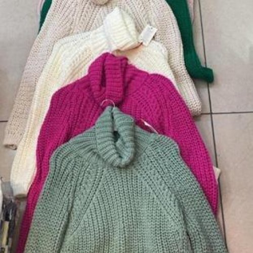 Свитер Julia (one size) JL336 d.green (зима) Julia JL336 d.green