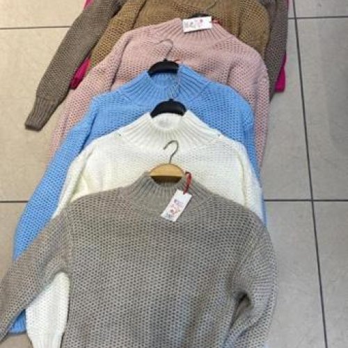 Свитер Julia (one size) JL381 grey (зима) Julia JL381 grey