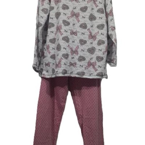 Пижама Akvarel (50-60) A203 pink-grey (зима) Akvarel A203 pink-grey