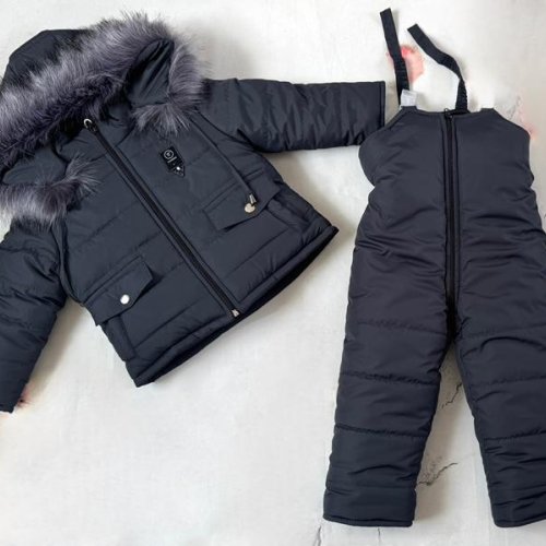 Костюм Moda school (86) 8461-1 d.grey (зима) Moda school 8461-1 d.grey