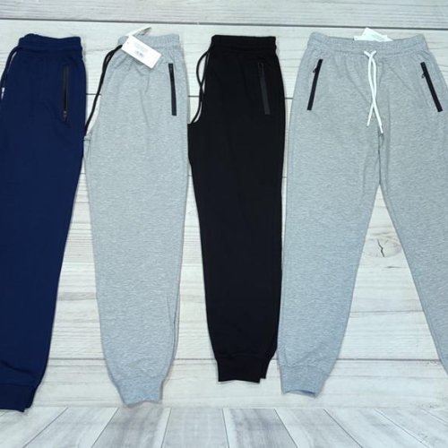 Штаны спорт Annet (48-56) YT0179 l.grey (деми) Annet YT0179 l.grey