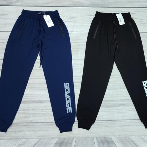 Штаны спорт Annet (48-56) YT0150 navy (деми) Annet YT0150 navy