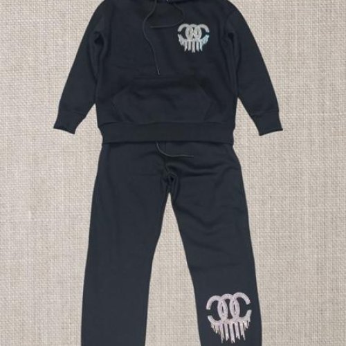 Костюм спорт Julia (52-54) JL631 black (зима) Julia JL631 black