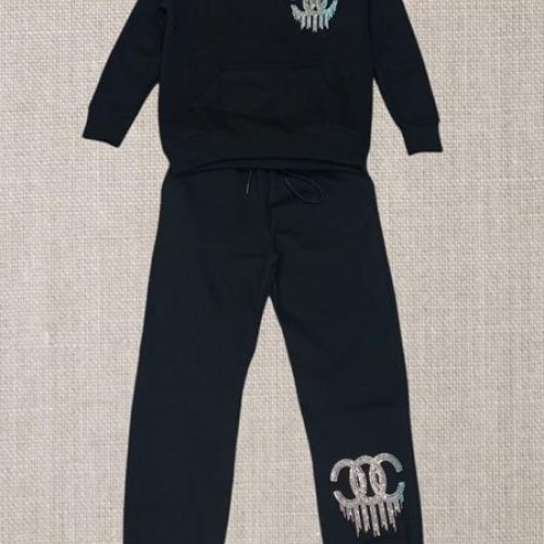 Костюм спорт Julia (52-54) JL632 black (зима) Julia JL632 black