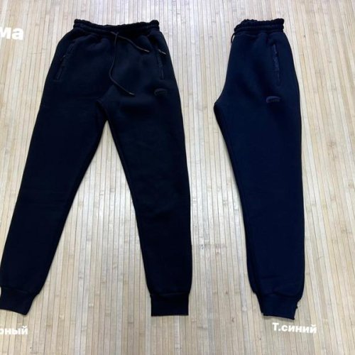 Штаны спорт Navas (M-3XL) NW892 navy (зима) Navas NW892 navy