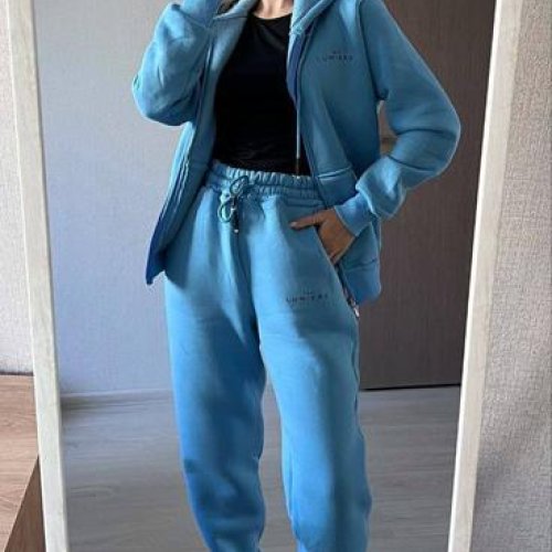 Костюм спорт FSN (42-48) 7082 l.blue (зима) FSN 7082 l.blue