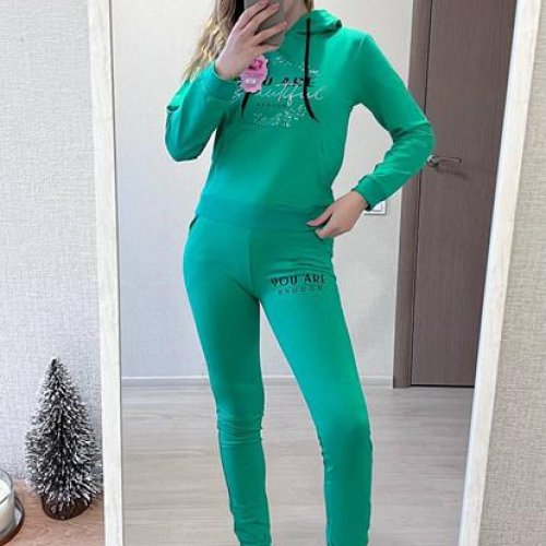 Костюм спорт FSN (42-44) 5028 green (деми) FSN 5028 green