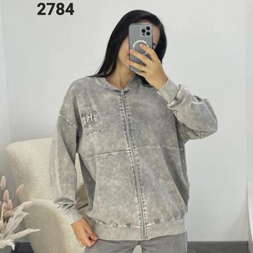 Кофта спорт FSN (50-56) 2784 grey (деми) FSN 2784 grey